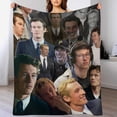 thumbnail image 5 of Cool #1 Callum Turner Blanket Throw Blankets Ultra Soft Flannel Lightweight Throws for Couch, Bed, All Seasons Use 30""*40""（76 * 100cm）, Style, 5 of 6
