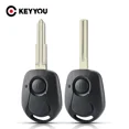 thumbnail image 2 of KEYYOU For Ssangyong Actyon Kyron Rexton Remote Control Car key Shell Fob Cover Case 2 Button Uncut Blade Smart Car Key Cover, 2 of 7