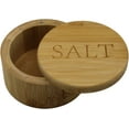 thumbnail image 2 of Dependable Industries Natural Bamboo Salt Cellar with Swivel Locking Magnetic Lid 7 Ounce 200ml, 2 of 8