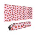 thumbnail image 2 of Vsdgher Hand Drawn Strawberry for Mouse Pad with Stitched Edges,Desk mat for Laptop,Computer & PC, Wristing Pad for Gamer,Office & Home,12 x 31.5 in, 2 of 8
