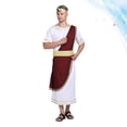 thumbnail image 3 of Julius Caesar Traje de Cosplay Disfraz de Halloween Traje de carnaval para adultos Accesorios de fiesta de disfraces para Cosplay Color variado, 3 of 5