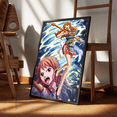 thumbnail image 3 of Póster de Anime O-One P-Piece Nami, impresión en papel para el hogar, sala de estar, dormitorio, entrada, bar, cafetería, arte, pintura, decoración, 3 of 5