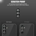 thumbnail image 5 of UZWZW (4 Pack) Tempered Glass Camera Lens Protector for Samsung Galaxy A16 5G / 4G, 5 of 5