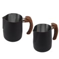 thumbnail image 1 of 304 Stainless Steel Milk Frothing Cup with Comfortable Handle, Dripless Spout, Inner Scale, Multifunctional for Coffee, Tea, and More, 1 of 7