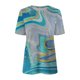 thumbnail image 4 of Puntoco Moda Mujer Verano Cuello Redondo Manga Corta Estampado Casual Camiseta Blusa Puntoco Puntoco-5142, 4 of 5