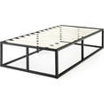 thumbnail image 4 of Zinus Joseph 18 inch Black Metal Platform Bed Frame, 4 of 8