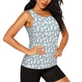 thumbnail image 2 of Lsque Polar Bears And Snowy Winter Printed Workout Tank Tops for Women, Athletic Sports Tank Tops, Compression Sleeveless Dry Fit Shirts,Sleeveless Yoga Shirt-Medium, 2 of 9