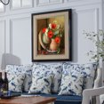 thumbnail image 1 of Cuadros Decorativos Pintura de diamante de taladro completo póster de imagen de pared de flores elegantes DIY (LD369) Likrtyny embutido en tela, 1 of 9