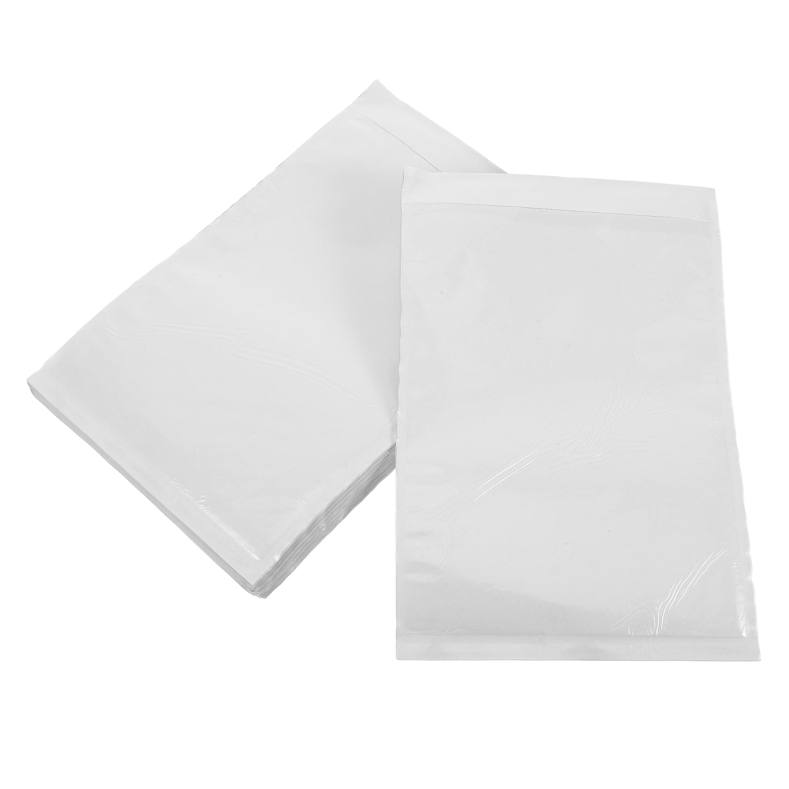 FOMIYES Transparent Cpe Envelopes Clear Adhesive for Packing Lists and Easy to Use