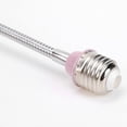 thumbnail image 2 of Lámpara 5 uds E27 soporte LED enchufe de de extensión Flexible Universal (rosa) Ehuebsd Para estrenar, 2 of 9
