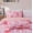 Light Pink, variant on Btargot 6-piece Bow Ties Rainbow Comforter Set Twin Girls Cute Bowknot Colorful Bed-in-a-Bag
