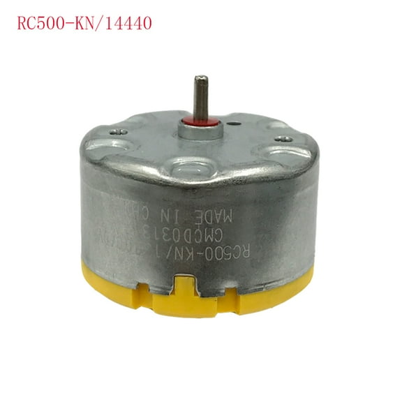 RC500-KN/13500/14440/10600 Carbon Brush Motor,DC Motor,DC 6-12V 5500RPM Round Spindle DC Motor for Fragrance Machine Robot Sweeper