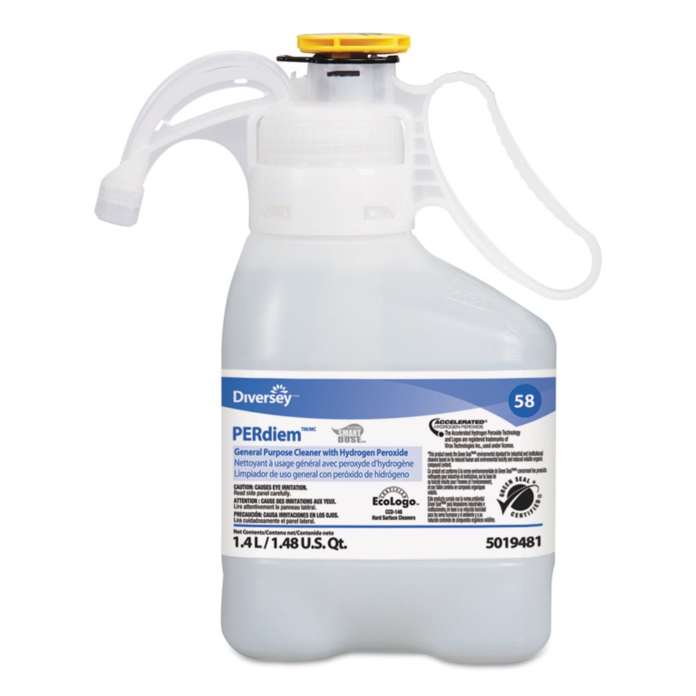 Diversey PERdiem General Purpose Cleaner with Hydrogen Peroxide, 1.48
