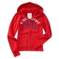 thumbnail image 2 of Aeropostale New York Sudadera con capucha para mujer, rojo, pequeño Aeropostale Sudadera, 2 of 2