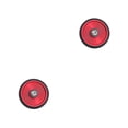 thumbnail image 4 of Eigraketly Easy Wheels Bearing Easywheel aleación de aluminio de alta resistencia, rodillos dobles, piezas de bicicleta, estante trasero a prueba de Rojo 2piezas Eigraketly CBP389945, 4 of 5