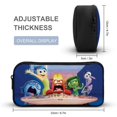 thumbnail image 2 of Movie Inside Out Pen Bag Pencil Case Makeup Bag Stationery Bag Coin Purse Key Pouch Office Supplies Storage Organizer, 2 of 7