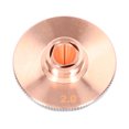 thumbnail image 1 of Cutting Nozzle, Enhance Hardness Strong Wear Resistant  Welding Nozzle 2 Layer  For Fiber Hole Dia 2.0mm, 1 of 8