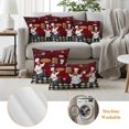 thumbnail image 6 of Retro Cartoon Chef Outdoor Waterproof Throw Pillow Covers Set of 2, 16"x16", Vintage Classic Pizza Food Rustic Red Farmhouse Decorative Pillow Covers Outside Cushion Case for Patio Porch Garden, 6 of 9