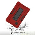thumbnail image 6 of For RCA Voyager 7 inch Case , RCA Voyager ll 7 Mignova Heavy-Duty Drop-Proof and Shock-Resistant Rugged Hybrid Case(with Built-in Stand) , For RCA 7 inch Voyager 2016 / 2017 Tablet(Red+Black), 6 of 7