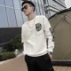 thumbnail image 5 of Ropa para hombre Top Sudadera blanca para hombre Camuflaje Sin logotipo Cuello redondo Cuello redondo Sudadera sin capucha Algodón Ropa urbana Emo, 5 of 5