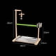 thumbnail image 3 of Pet Bird Playground Columpio colgante Percha de madera Juguetes Bird Play Stand Ejercicio Gimnasio Escalera 26x23x36cm Zulema puesto de juego de pájaros, 3 of 3