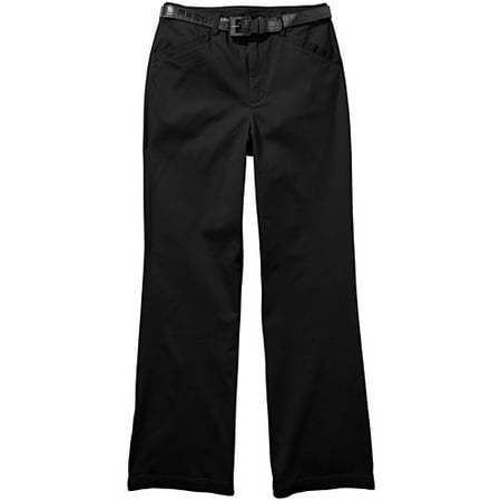 White Stag - Women's Brushed Sateen Pants With Embossed Belt