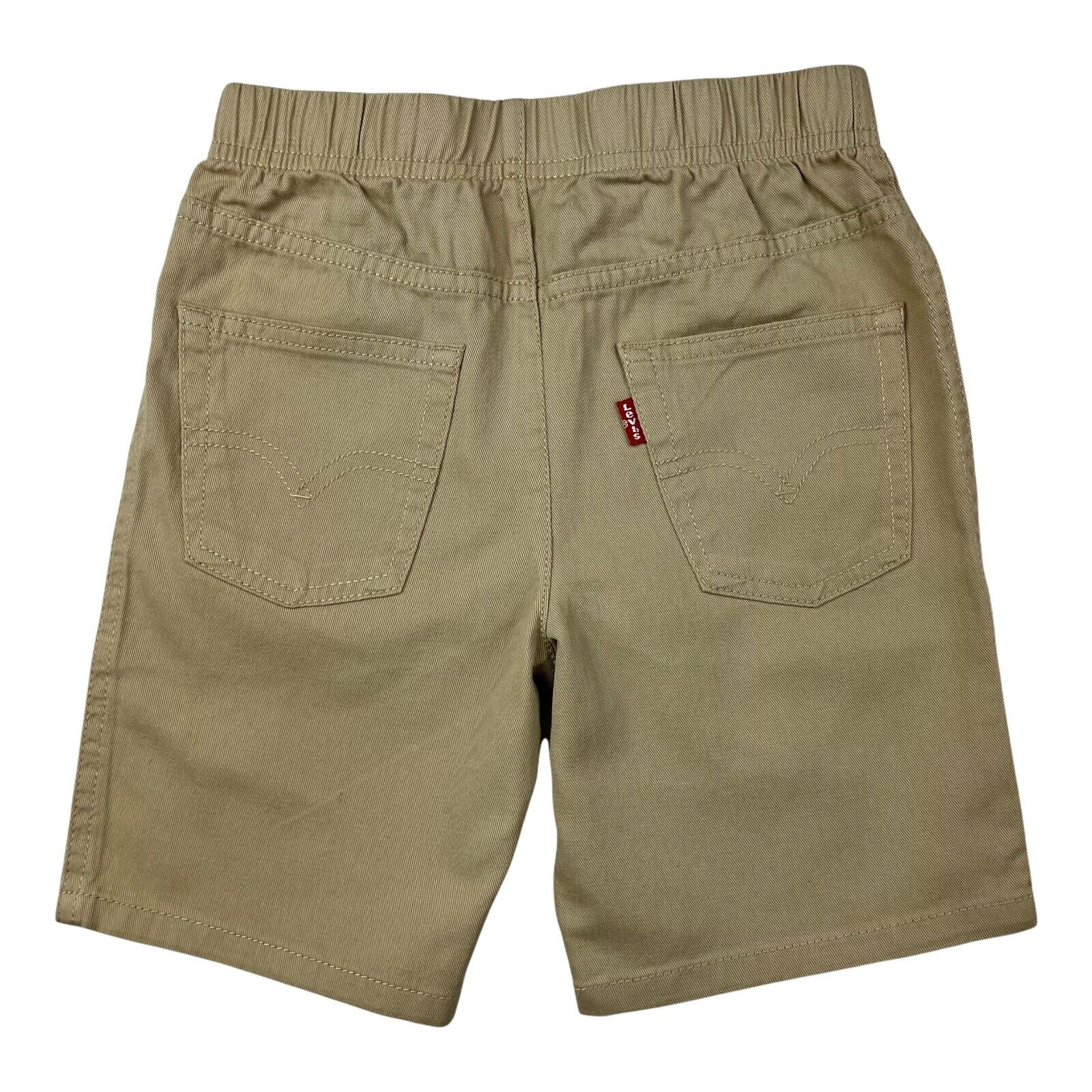 Levi's Boy's Casual Stylish Shorts & T-Shirt Outfit Set Size 5 Black/Beige