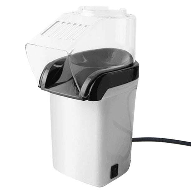 Máquina de palomitas de maíz de 1200W, palomitas de maíz de aire caliente sin aceite, alta tasa de estallido para el hogar