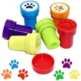 thumbnail image 3 of Set Party Favor 4E con estampado de patas novedoso con 24 pulseras y 24 sellos, 3 of 5