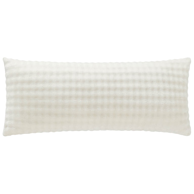 Room Revival Vanilla Dream Bubble Body Pillow, 48"x20" photo 1