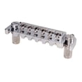 thumbnail image 4 of Puente de guitarra Yuyangstore Chrome 6 Saddles con poste para guitarras eléctricas, 4 of 8