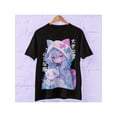 thumbnail image 1 of T Shirt Gothic Catgirl Anime Tee Gender, 1 of 5