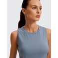thumbnail image 3 of Musculosa CRZ YOGA Racerback ligera azul pizarra XL, 3 of 4