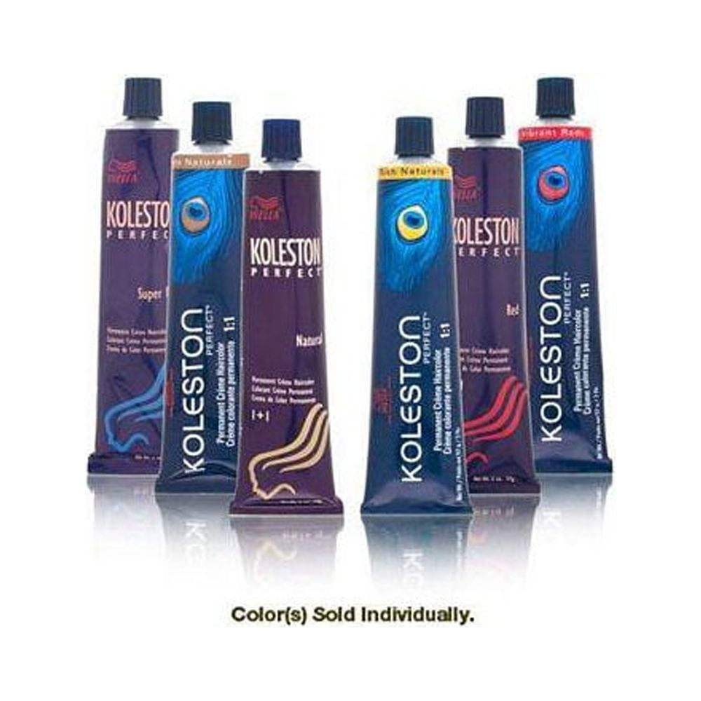 Koleston Perfect Permanent Creme Haircolor - 55 46 Intense Light Brown-Red Violet by for Unisex - 2 oz