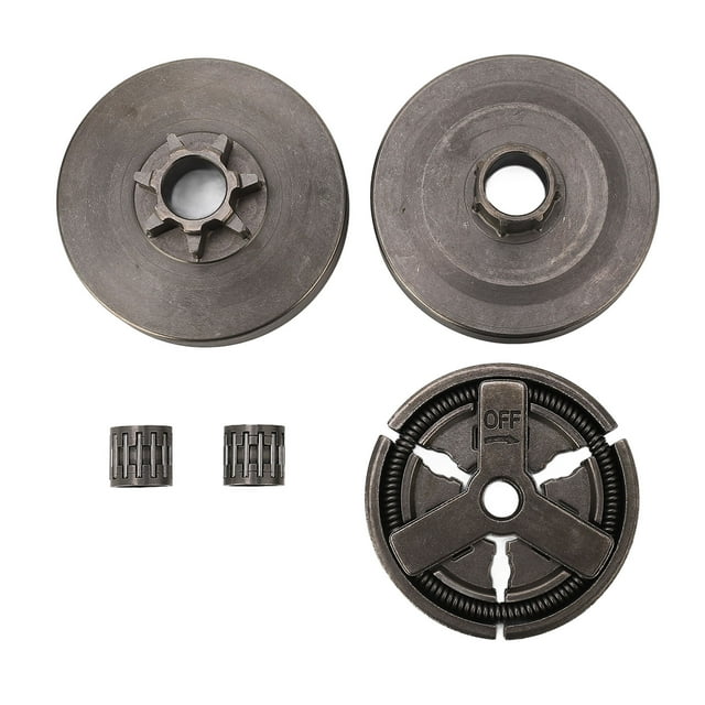 Conjunto De Embrague De Motosierra Conjunto De Embrague De Aleación De Aluminio Y Cojinete De Tambor Con Kit De Conjunto De Embrague Para Motosierras Chinas 4500 5200 5800 45cc 52cc 58cc