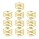 thumbnail image 4 of 10 anillos para servilletas, hebillas para sujetar servilletas, decoración versátil para la mesa. Oro, 4 of 9