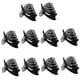 thumbnail image 1 of 10pcs Mujeres Chica Hollow Heart Hair Accessories Garra Clips Headwear - Sunnimix Pinzas para el pelo, 1 of 8