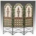thumbnail image 2 of Meyda Tiffany - 48809 - Room Divider - Quatrefoil - Beige Burgundy-915pack, 2 of 2