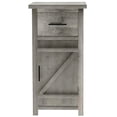thumbnail image 5 of SYNGAR Gray Nightstand for Bedroom, Farmhouse Side Tables End Table with Drawers and Storage Cabinet For Bed Side Sofa Side, LJ1714, 5 of 9
