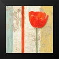 thumbnail image 2 of Greene, Taylor 12x12 Black Modern Framed Museum Art Print Titled - Poppy Silhouette I, 2 of 5