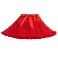 thumbnail image 1 of Womens Multi-Layered Solid Pleated Tulle Tutu Puffy Party Club Cosplay Mini Skirt, 1 of 4