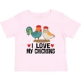 thumbnail image 3 of Inktastic Chicken Farmer I Love My Chickens Boys or Girls Baby T-Shirt, 3 of 5
