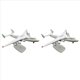 thumbnail image 1 of 2X AleacióN de Metal Antonov An-225 Mriya Modelo de AvióN Escala 1/400 RéPlica Modelo de AvióN de Juguete para ColeccióN, 1 of 5
