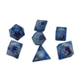 thumbnail image 2 of RKSTN Pearl Grain DIY 7Pcs Pearl Grain Transparent Multicolor Multishape Multi Sided Dices Set for Trpg Game, 2 of 8