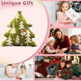 thumbnail image 6 of Twfbrm Christmas Tree Pillows, Christmas Decorations 20 Inch Teddy Fleece Stuffed Xmas Tree Throw Pillow, Cute Soft Plush Tree Shaped Pillow Winter Holiday Decorative Cushion for Sofa Couch Bed, 6 of 6