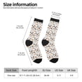 thumbnail image 2 of Logiee Horse Print Adult Socks for Men & Women,Calf Socks, Ankle Socks,Boots Socks,Breathable Casual Sock,Unisex Crew Socks, 2 of 6