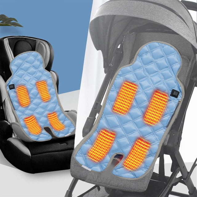 Feltree USB Intelligent Heating Backrest Cushion Seat Heating Cushion Washable Heating Cushion