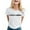 White, variant on Women Blouses Women Tops Long Sleeve Workout Dress Long Sleeve Shirts Ladies Womens Blouses Length Oversized Flannel Cabin Creek Shirts Turtleneck Silk Satin Warm Tight Shirt Fall Top Grey S