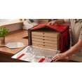 thumbnail image 3 of Trailmaker Pizza Bags for Delivery, Insulated Pizza Delivery Bag for Delivery Drivers, 20" x 20" x 6" Pizza Warmer Bags for Carry Hot, Commercial Food Warmers for Catering, Pizza Carrier, Red, 3 of 12