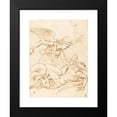 thumbnail image 2 of Giulio Romano 19x24 Black Modern Framed Museum Art Print Titled - Saint Michael (C. 1530), 2 of 5